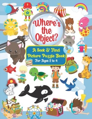 Publishing - Where's the Object A Seek  Find Picture Puzzle Book For - X555z