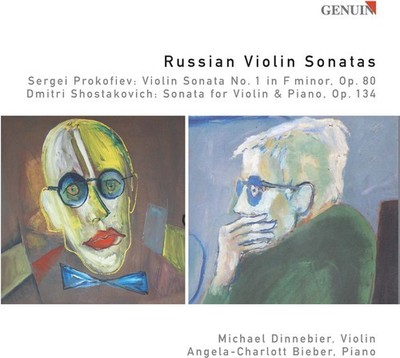 Angela-Charlott Bieb - Russian Violin Sonatas [New CD]