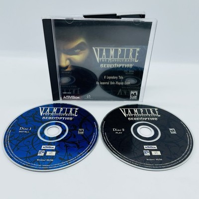 Vampire The Masquerade Redemption 2-Disc Set (Windows PC - Win 95/98) w/ Key