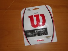 One New Package Wilson NXT Comfort 17/ 1.24 Tennis String US Open 40 feet 12.2m