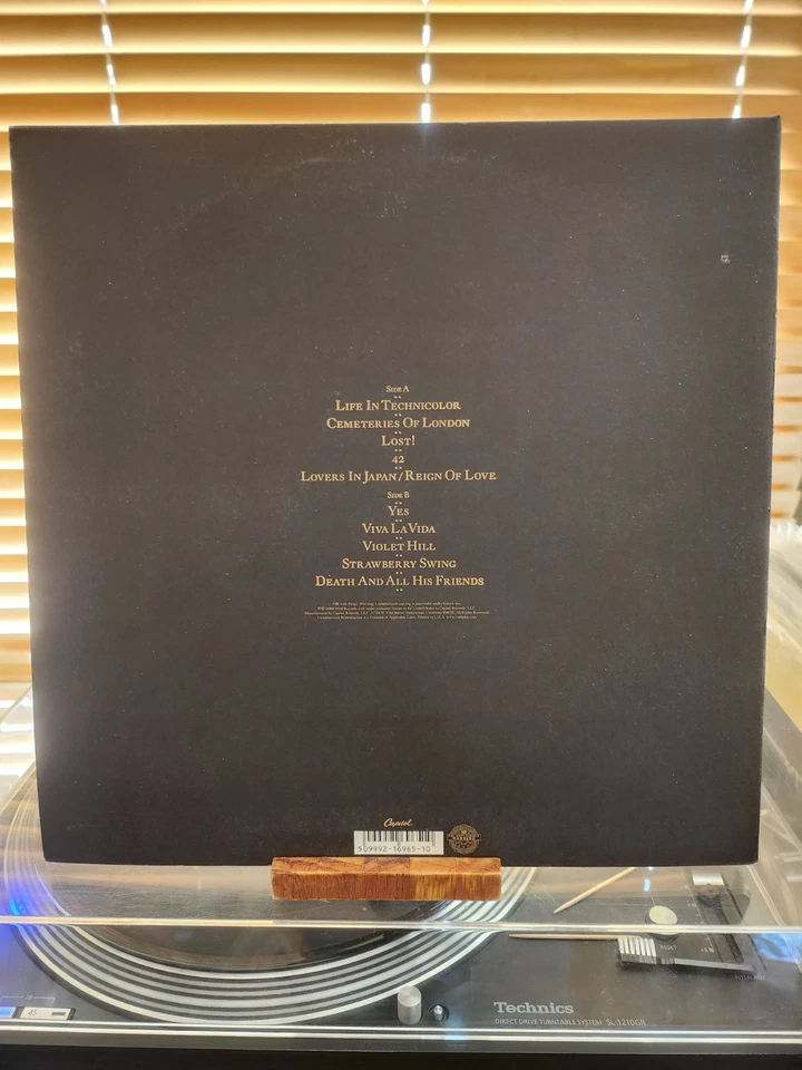 Coldplay, Viva La Vida, 2008 1st Capitol Stereo, VG+/VG+ Foto 2 de 4