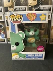 Funko POP! Animation Care Bears 40th WISH BEAR #1207 FLOCKED CHASE w/ Protector