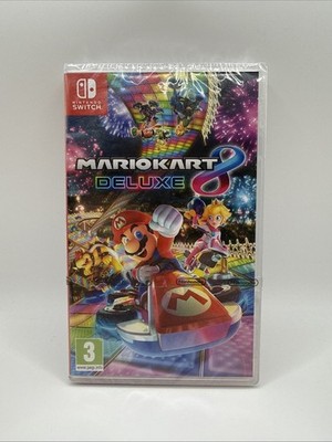 Mario Kart 8 Deluxe (Nintendo Switch, 2017) - Brandneu und versiegelt