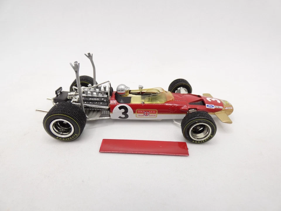 Lotus 49B Mario Andretti #3 1969 1/43 Quartzo F1 Formule 1 défaut - Photo 2/3