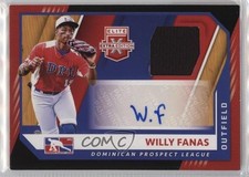 2021 Panini Elite Extra Edition Willy Fanas #DPLMS-WF Auto 0i4k