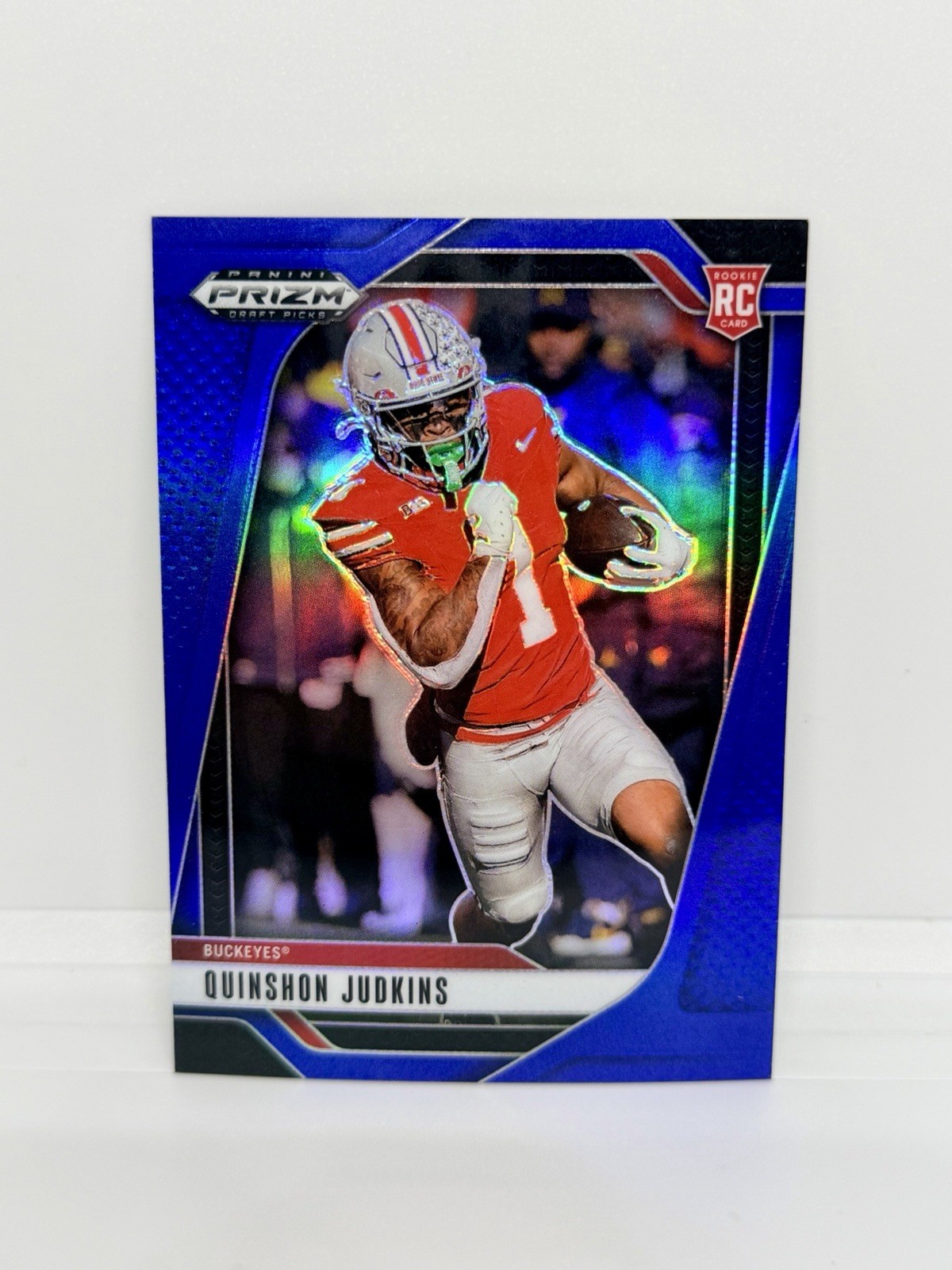 QUINSHON JUDKINS Rookie 2025 Prizm Draft Picks Blue /249 Ohio State RC #84