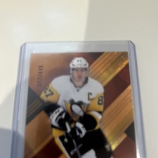 Sidney Crosby 2021-22 Upper Deck Synergy FX Orange #FX-SC Card 135/449 Penguins