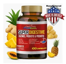 PRO BIO Advanced Prebiotic And Probiotics Plus Digestive Enzymes  100 capsules