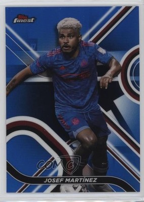 2022 Topps Finest MLS Blue Refractor 92/150 Josef Martinez Martínez #65 0o2e