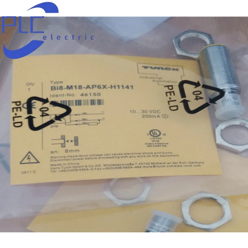TURCK BI8-M18-AP6X-H1141 Inductive sensor proximity brand new free shipping - Image 3 of 3