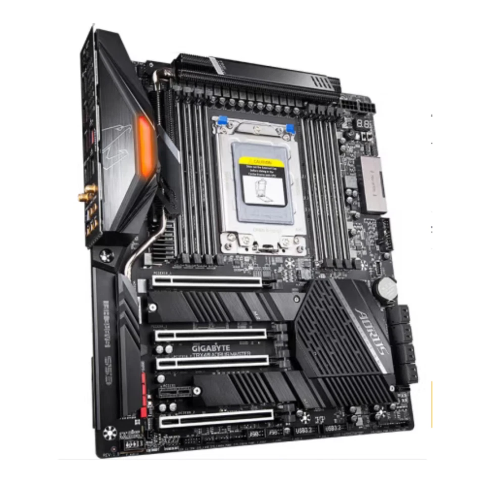 GIGABYTE TRX40 AORUS PRO WIFI  Socket sTRX4 DDR4 + AMD Ryzen Threadripper 3960X - Image 3 of 4