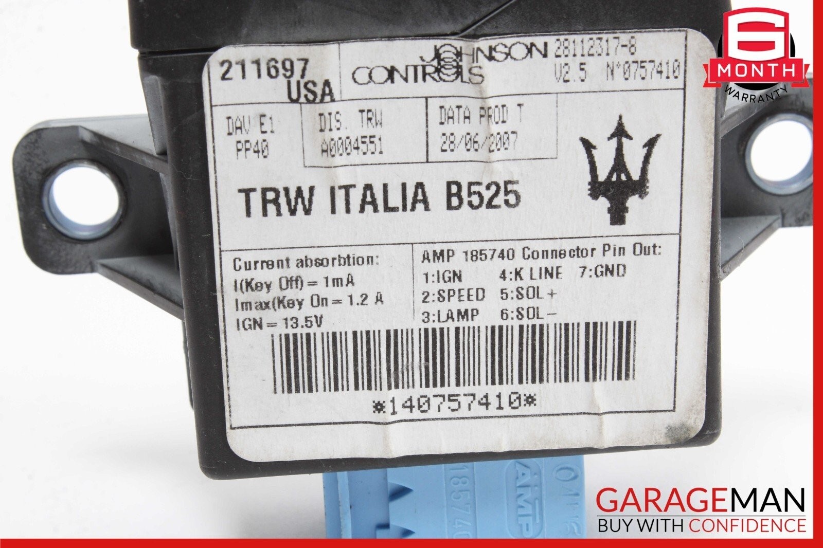 Maserati Quattroporte 2003-2013 Right Power steering control modules Set