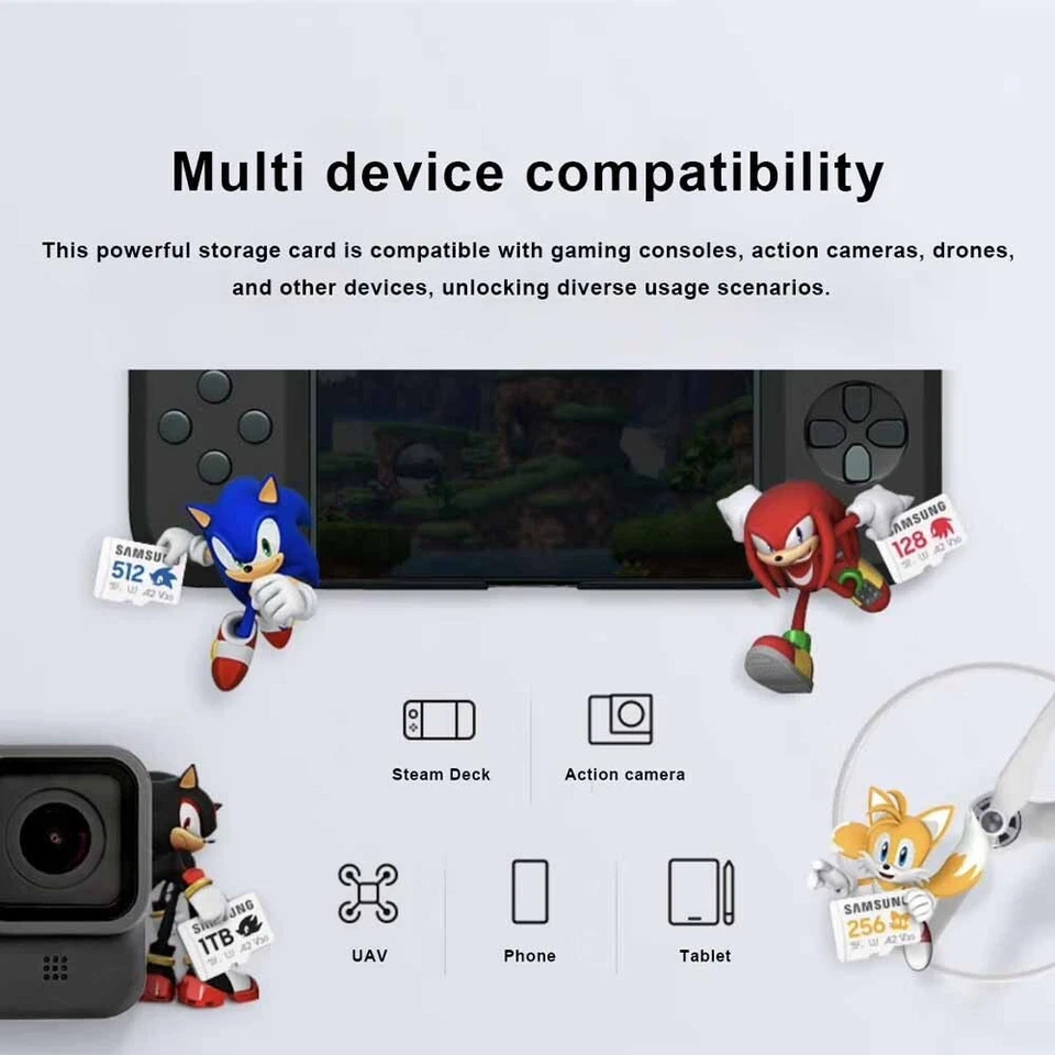 Samsung Pro Plus 512GB SDXC Micro SD Card C10 U3 A2 V30 180MB/s W/ SD Adapter - Image 4 of 4