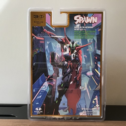 McFarlane Toys 30 Aniversario The Deviant Spawn Rat City Edición Platino - Imagen 3 de 6