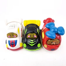 Vtech Go Go Smart Wheels Cars Light up Sound Race Car Helicopter Lot
