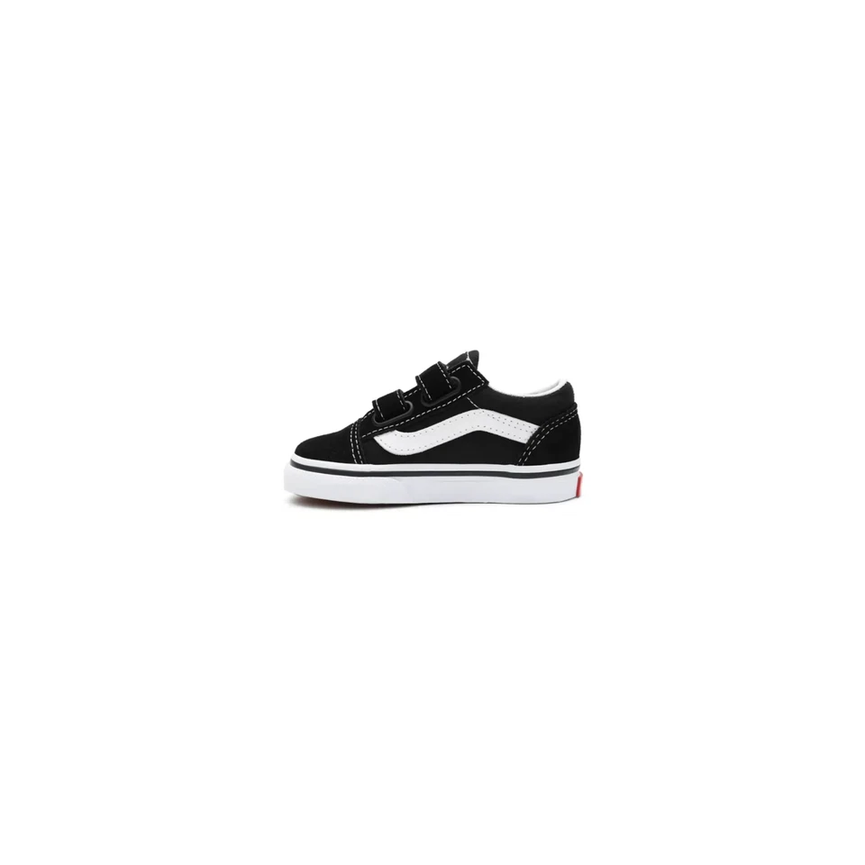 VANS Old Skool V Negro/Blanco Niños Pequeños Zapatos de Skate Tenis Foto 2 de 4