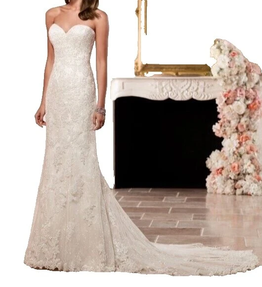 Crystal/Diamante Lace 16 Women's Size Wedding Dresses