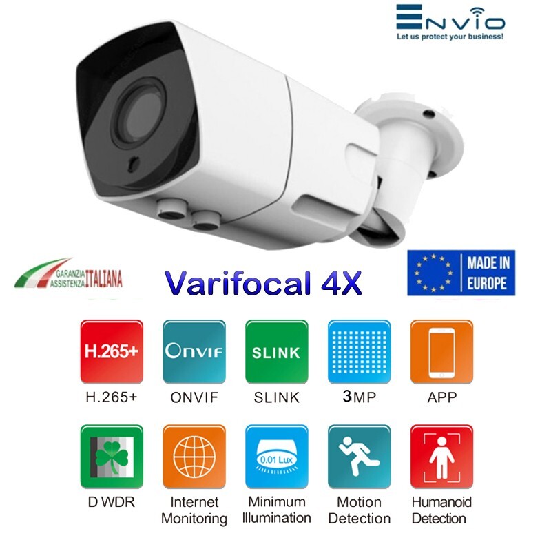 Telecamera di Sicurezza Esterna 4G LTE Solare a Doppio Obiettivo, Visione Notturna a Colori