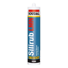 SOUDAL SILIRUB LMN 300ML SILICONE LOW MODULUS GLAZING SEALANT VARIOUS COLOURS