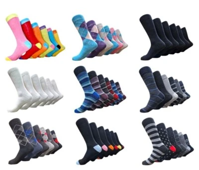 SOCKSWORLD Mens Diabetic Socks Non Elastic Cotton Rich Loose Top Grip Gentle Size 6-11