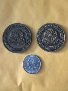 704th Military Intelligence Brigade Army Challenge coins