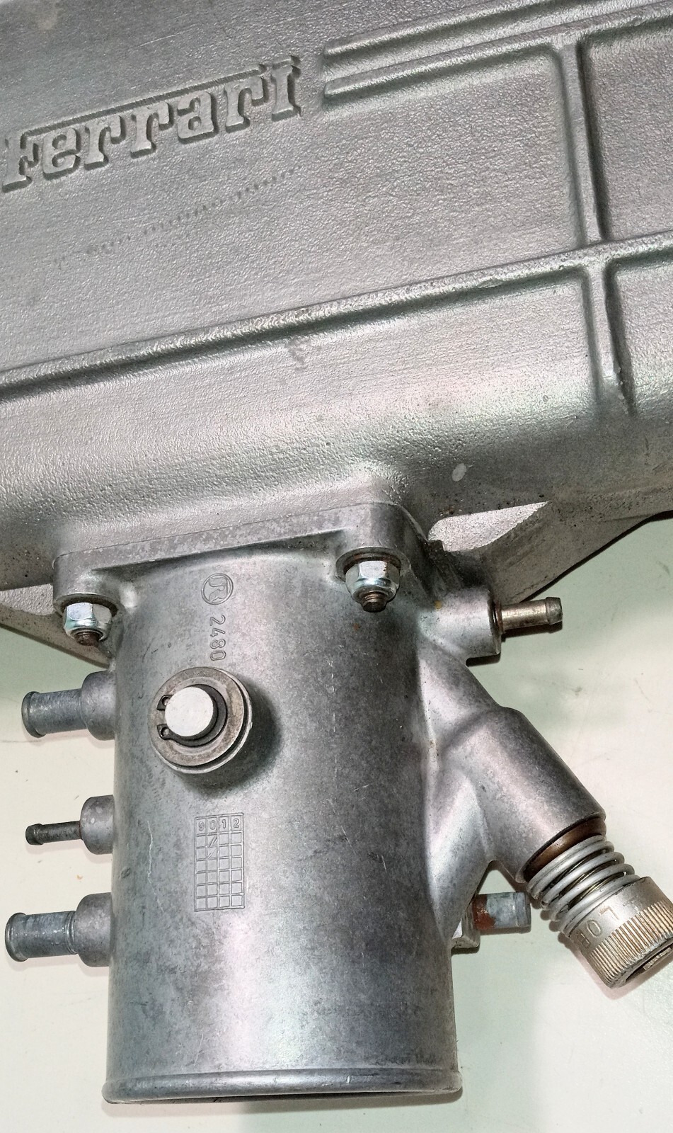 Ferrari 308 Fuel Injection Air Intake Plenum_Throttle Body_114437_114720 Mondial