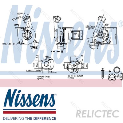 Genuine Nissens Turbo Charger 93118 Top Quality for sale online | eBay