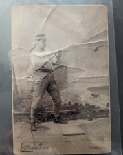 N172 Old Judge Cabinet Card George Sleepy Townsend With Ball 1888 1/1 G&amp;B Studio