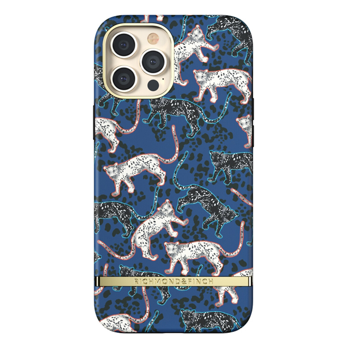 Richmond & Finch, Cover per iPhone 12 Pro Max motivo leopardato antibatterica