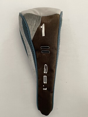Acuity Golf Club Black Blue Head Cover GS 1 0124a