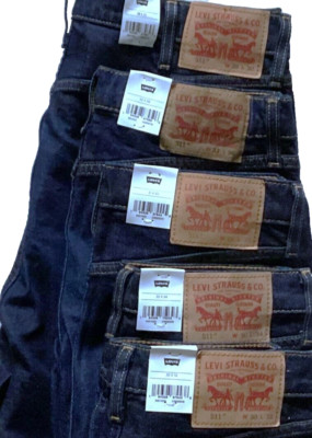 Levi's Men's 511 4534 SLIM FIT 38x34 ~ Myers Crescent Blue ADVANCED FLEX NWT $70