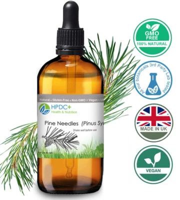 HPDC+ Organic Pine Needles Tincture Extract Suramin Shikimic Acid Tea Pinus Sylvestris