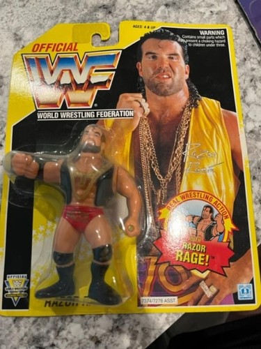 WWF Razor Ramon Hasbro on card...