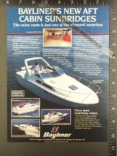 1983 ADVERTISEMENT for Bayliner 28 2850 Contessa Aft Cabin Sunbridge yacht boat