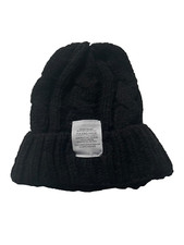 Chunky Winter Beanie Hat Cable Knit Warm Woolly Bobble Thermal Ski