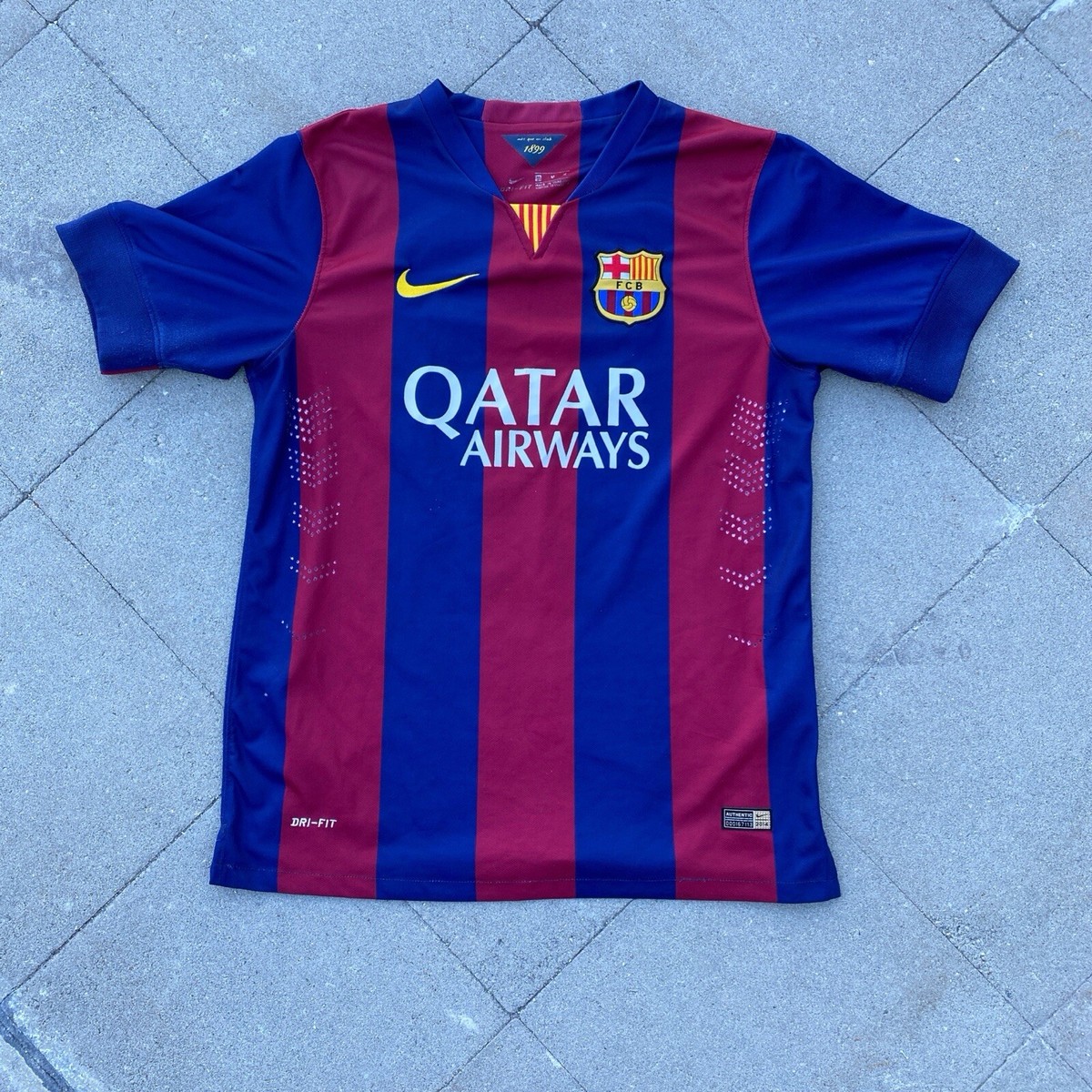Lionel Messi FC Barcelona 2014-2015 Nike Home Jersey
