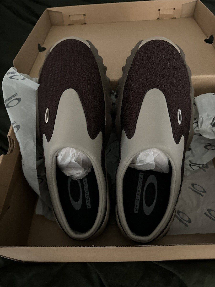 Oakley Men's Size 10 Factory Team Jaquard Chop Saw Mule Slip On