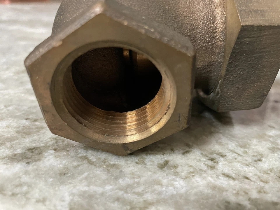 Walworth Brass Gate Valve No. 95, Never Used, 1” Thread, 150 Rating, See Desc. - Image 2 of 4