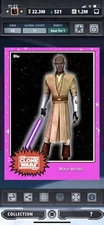 Topps Star Wars Digital Card Trader Tier 9 - Pink Mace Windu Base 4 - 75 cc