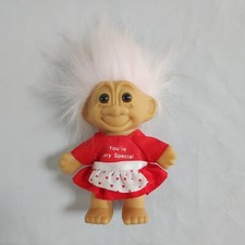 Russ Girl Troll 5" Doll Valentine's Day You  re Very Special Light Pink Hair