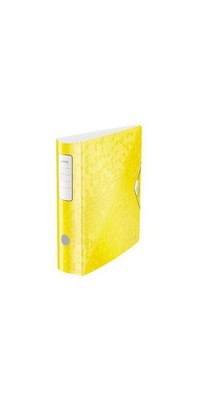 Leitz Ordner Active WOW 82mm DIN A4 Werkstoff: Polyfoam gelb