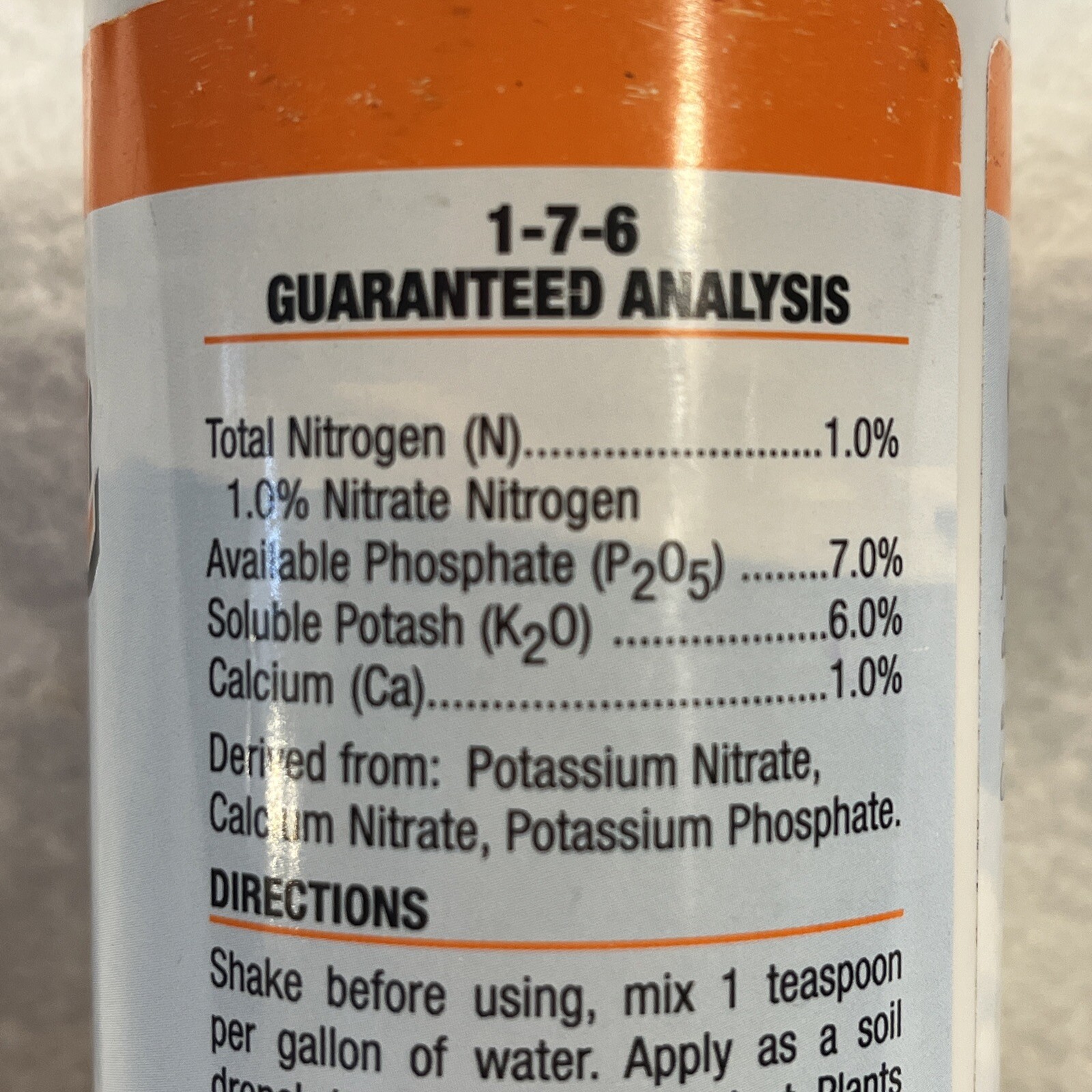 Grow More Cactus Juice Plant Food For Cacti & Succlents Calcium 16 FL