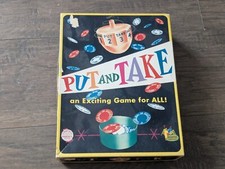 VINTAGE SCHAPER CREATION GAMES PUT AND TAKE 1956
