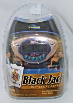 #ad #ad Black Jack Mini Casino Game Handheld Electronic Tiger Games Hasbro Vegas 59230 $9.99