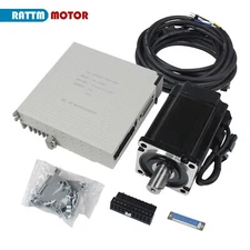 1000W 750W 400W 600W AC Servo Motor Driver Controller Kit 220V 3000RPM 1.2-3.8Nm