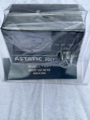 Mètre SWR Astatic PDC1 Neuf - 100W / 10W - Compact Pour CB Et Radio HF