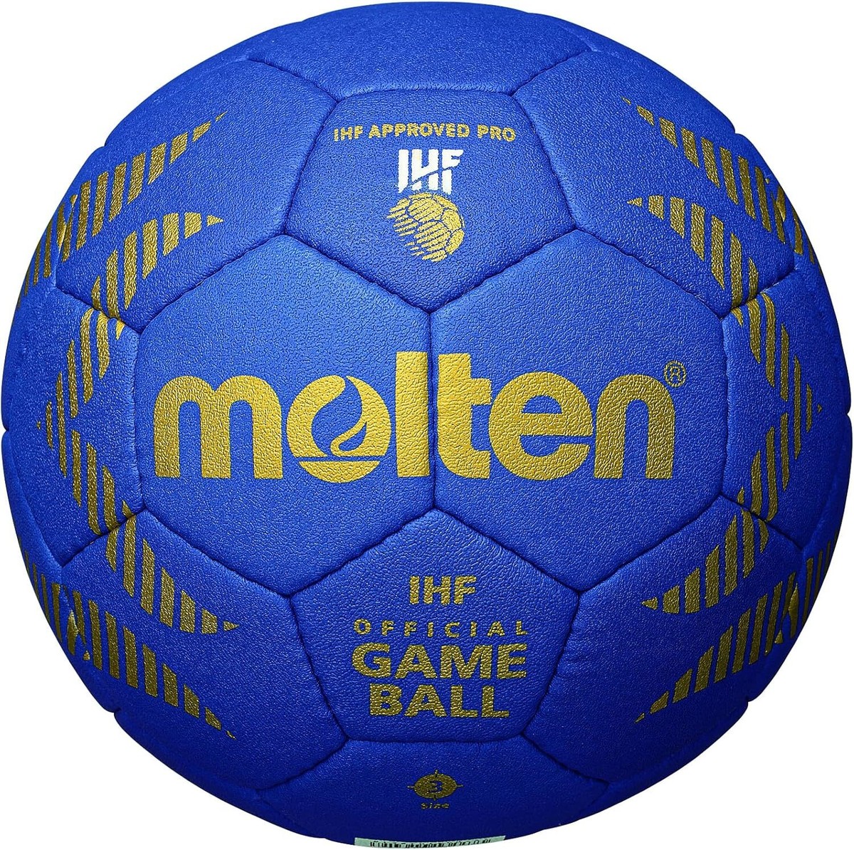 molten - himmy MOLTEN Handball A5000 Faux Leather Blue Internationally Approved