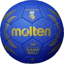 MOLTEN Handball A5000 Faux Leather Blue Internationally Approved Ball New