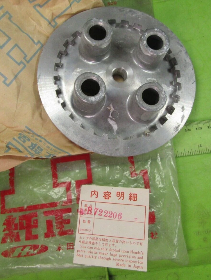 Placa de embrague presión Honda CB72 CB 72 250 Super Hawk CB722206🔥OEM🔥NOS Foto 2 de 4