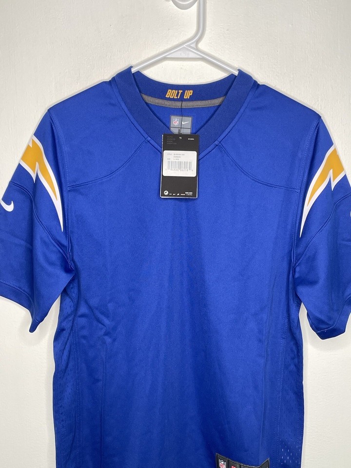 Nike NFL Los Angeles Chargers Blank Jersey Blue One Field Football eBay